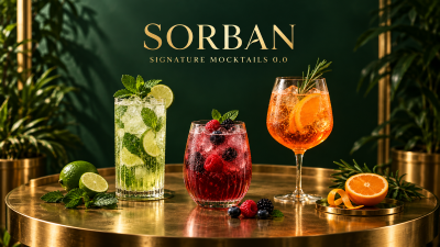SORBAN Signature Mocktails 0.0 alkoholfreie Drink-Kreationen