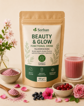 Sorban Beauty & Glow Functional Drink mit Kollagen, Acerola und Beere
