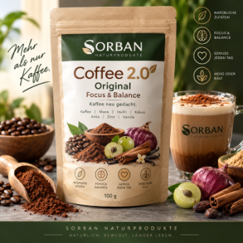 SORBAN Coffee 2.0 Original – Focus & Balance 100 g