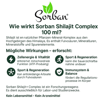 Hochreiner Himalaja Shilajit-Extrakt (≥50 % Fulvinsäure) 100 ml
