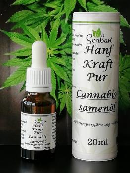 HanfKraftPur Cannabissamenöl 20 ml