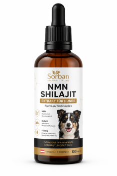 Sorban NMN-Shilajit Extrakt für Hunde – Premium Tierkomplex 100 ml