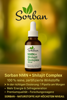 NMN + Shilajit Komplex – Forschungsreagenz (100 ml