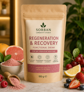 Sorban Regeneration & Recovery Functional Drink mit Kollagen, Acerola und Beere