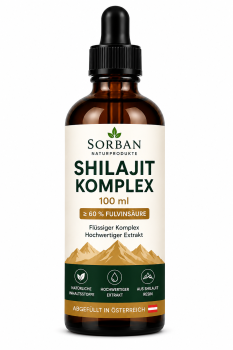 Sorban Shilajit Komplex 100 ml – Flüssiger Premium-Komplex