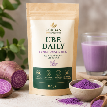 Sorban Ube Daily 100 g natürliches Ube Yamswurzelpulver