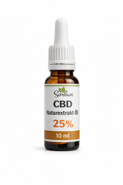 25% CBD Naturextrakt-Öl 10ml