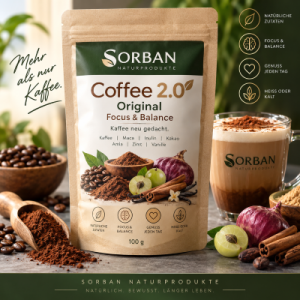 SORBAN Coffee 2.0 Original – Focus & Balance 100 g