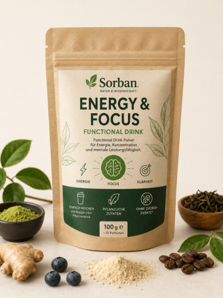 Sorban Energy & Focus Functional Drink 100 g