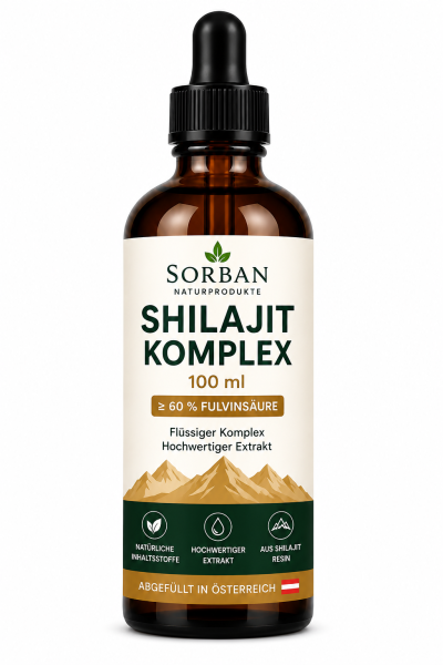 Sorban Shilajit Komplex 100 ml – Flüssiger Premium-Komplex